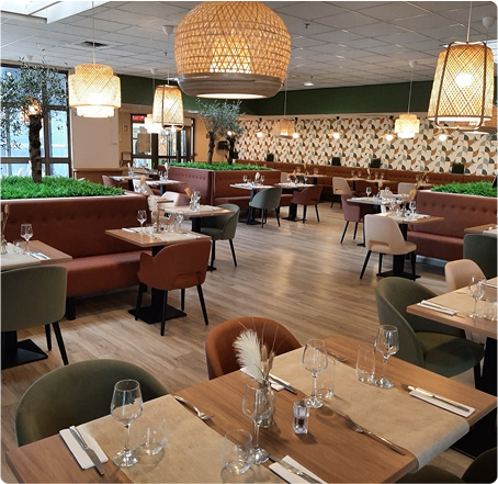 Cafés, hôtels, restaurants